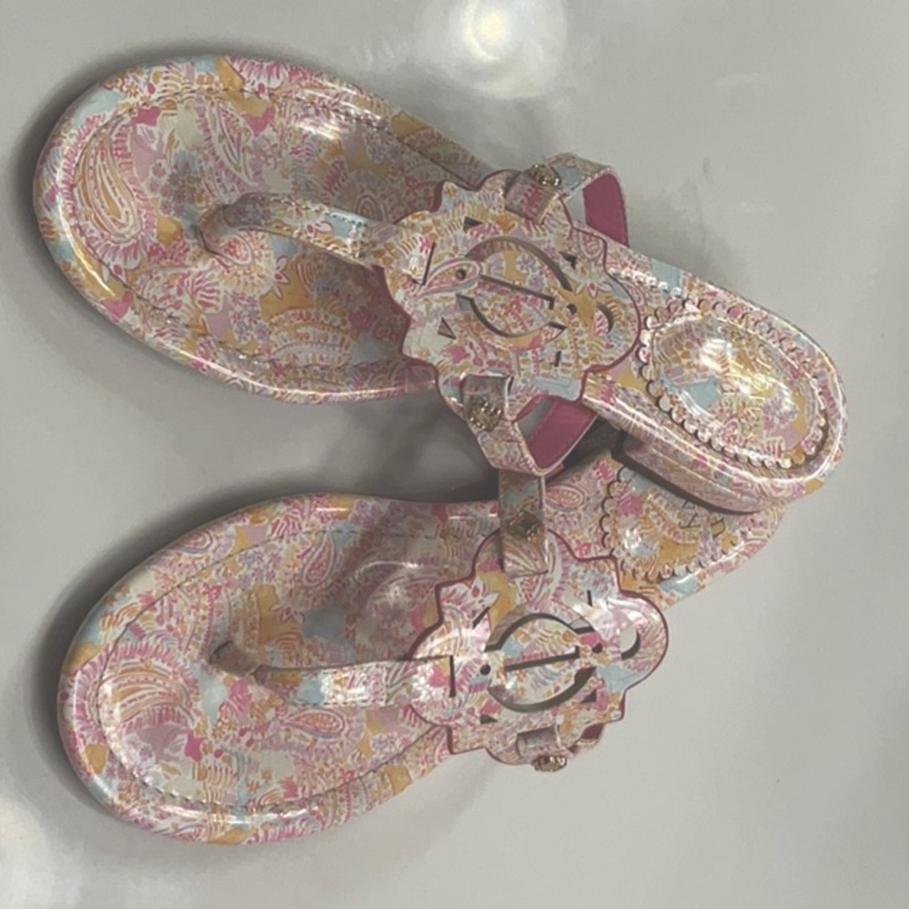 Multi Colored Crown & Ivy Sandals